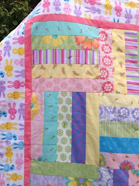 Bunnies Intertwined Baby Quilt Kit* – Quilting Fabric Supplier